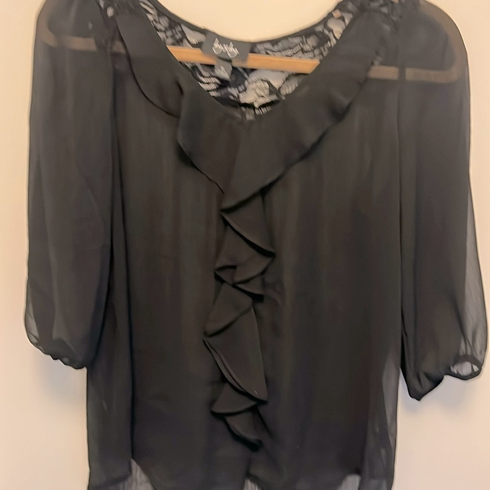 Sheer blouse